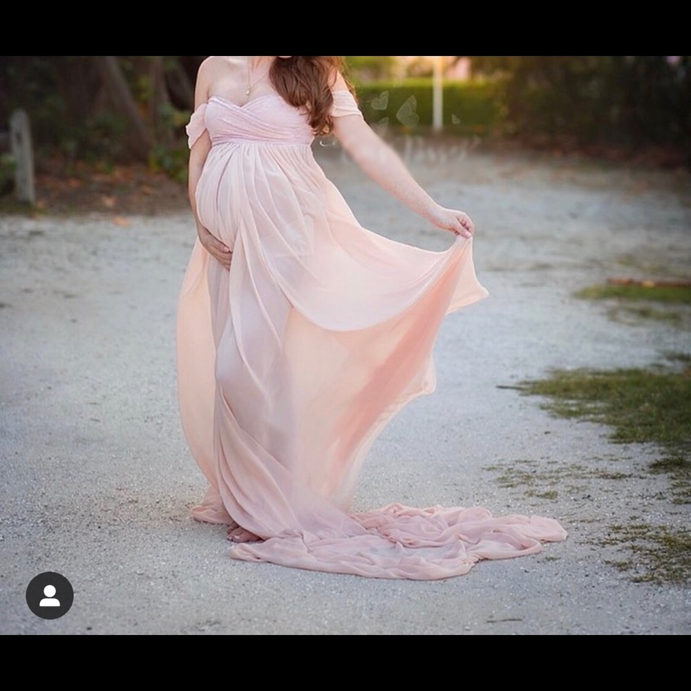 Sew Trendy Accessories Elia Maternity Gown